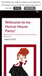 Mobile Screenshot of horrorhouseparty.com